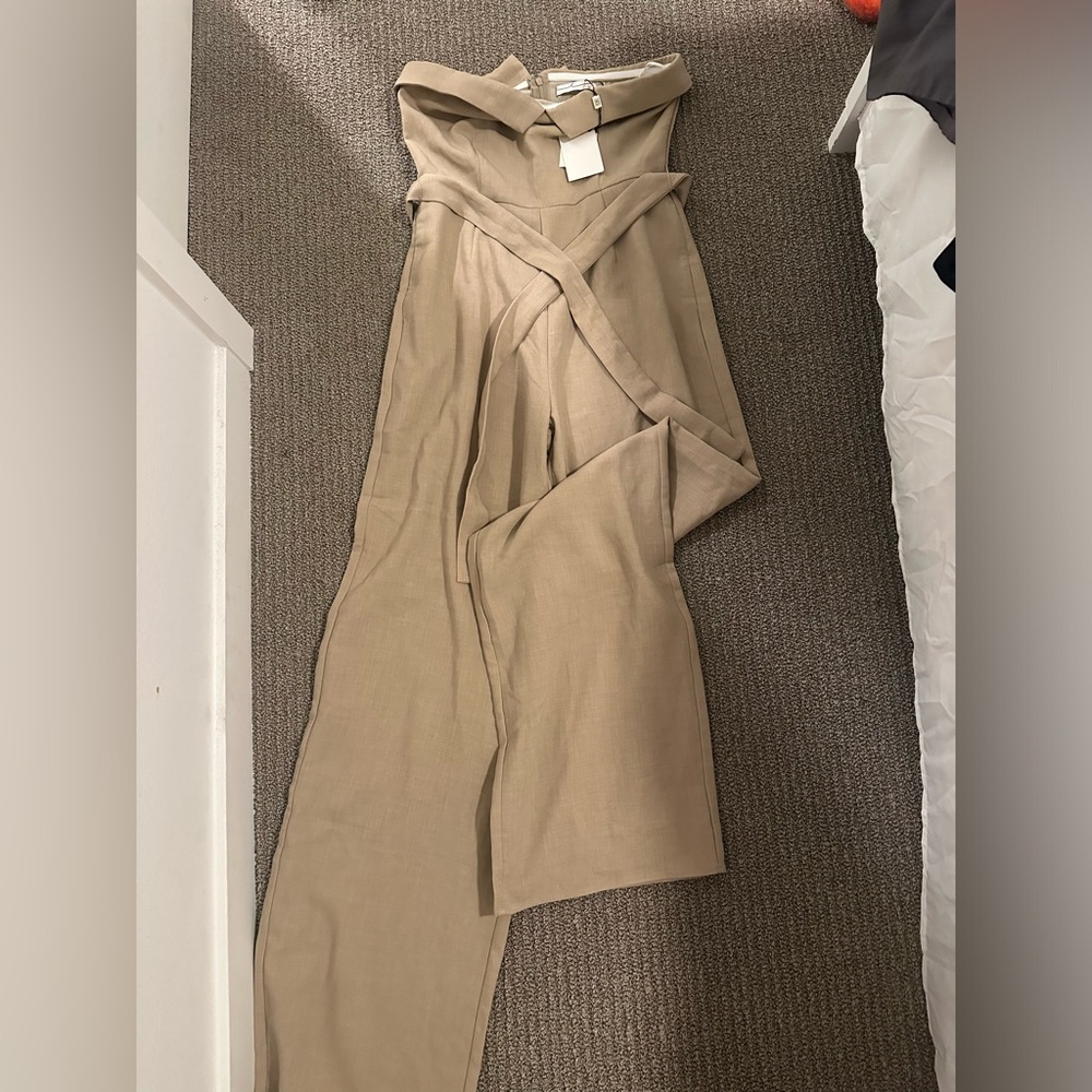 Brand new byegreis Louise jumpsuit / romper (beige)